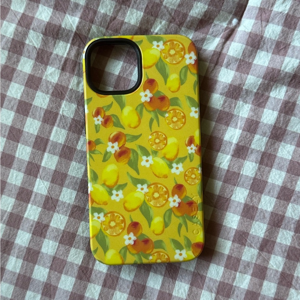 Casey Yellow Lemon Phone Case